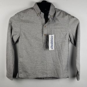 The Nutter By Chubbies Shirt Slate Austin Small